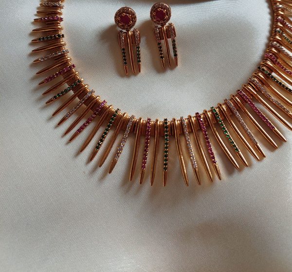 Antique Gold Necklace - Image 3
