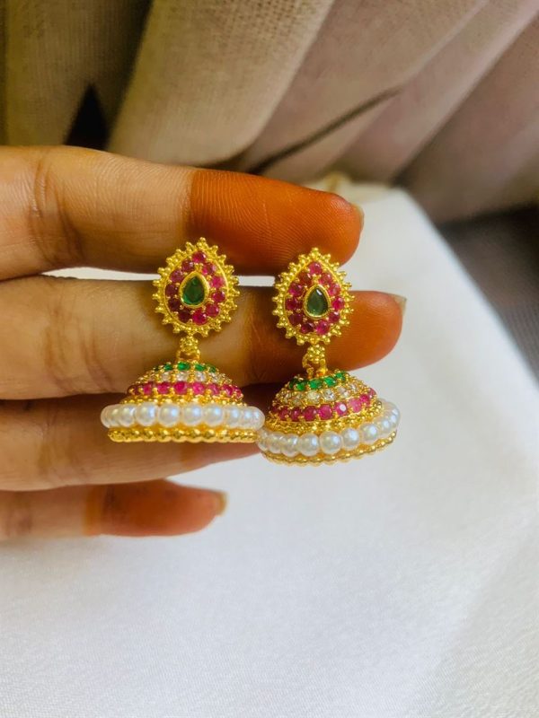 Premium Quality Gold Lookalike Jhumka