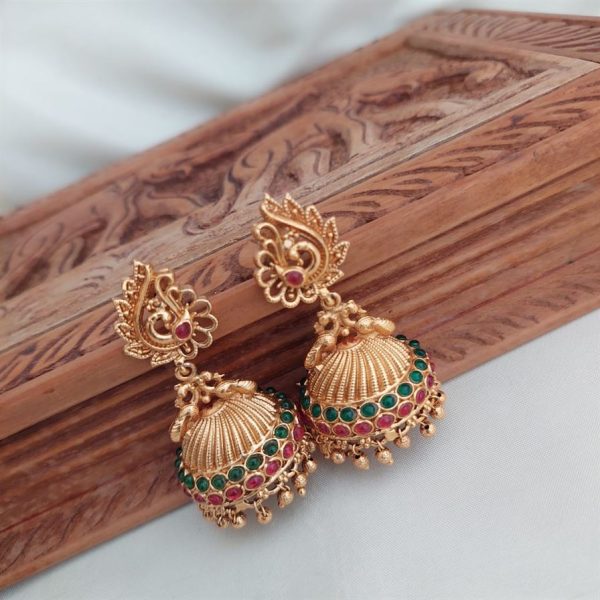 Matte Finish Jhumka