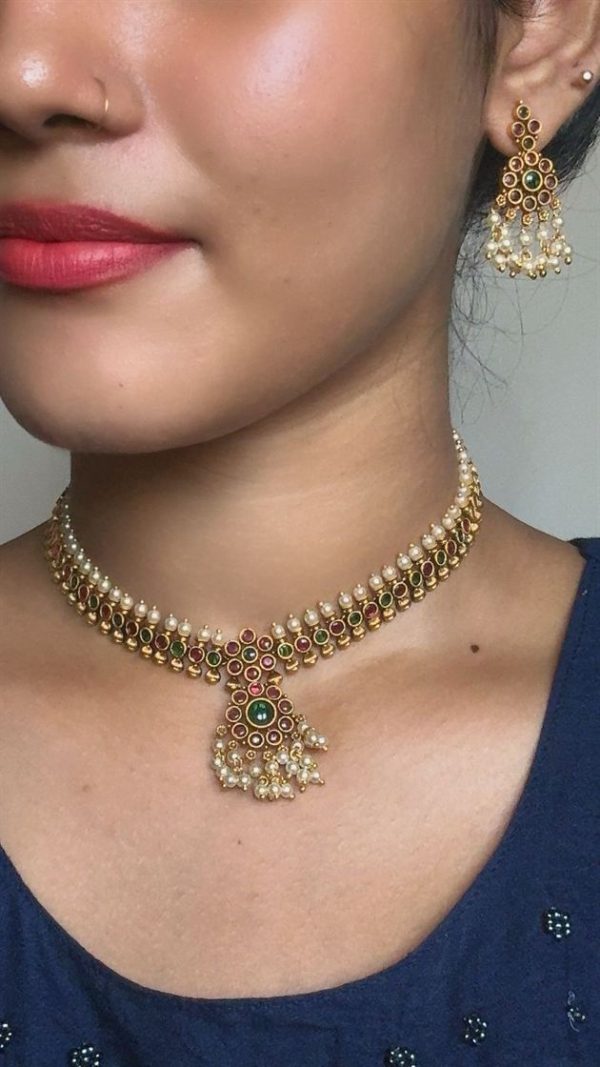 Beautiful real kemp necklace
