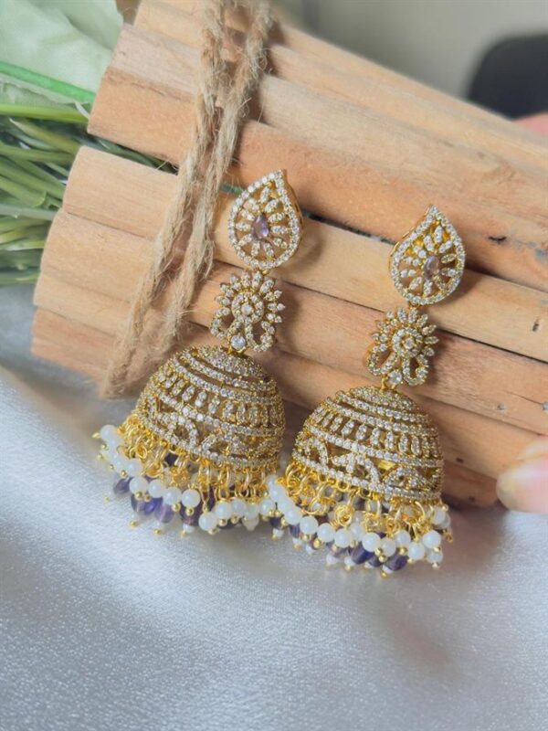 Victorian Diamond Jhumka