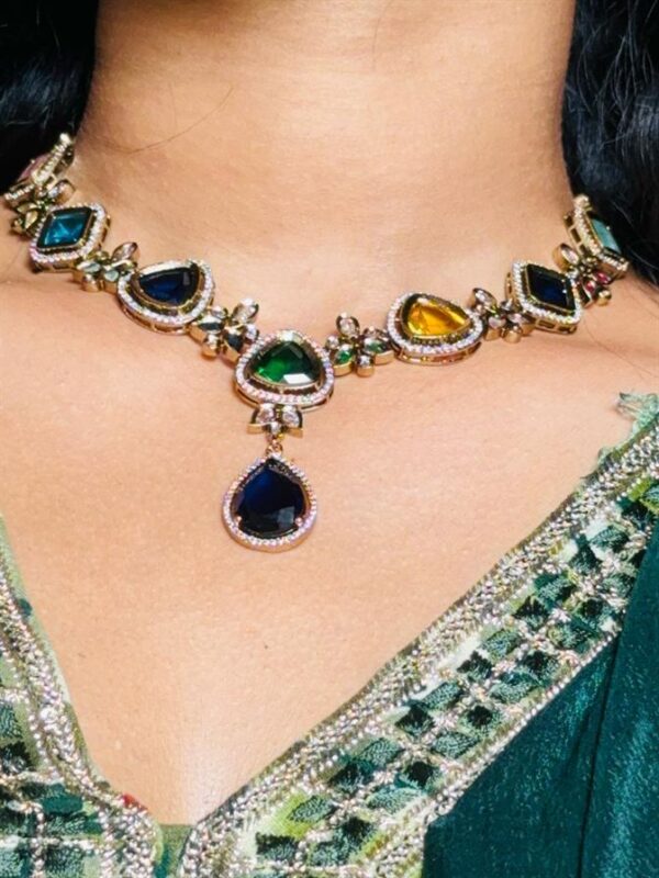 Multiple Stone AD Necklace - Image 3